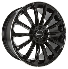 GMP Stellar black polished lip Alufelge 8x18 Zoll ET35 LK 5x112 ML66.6
