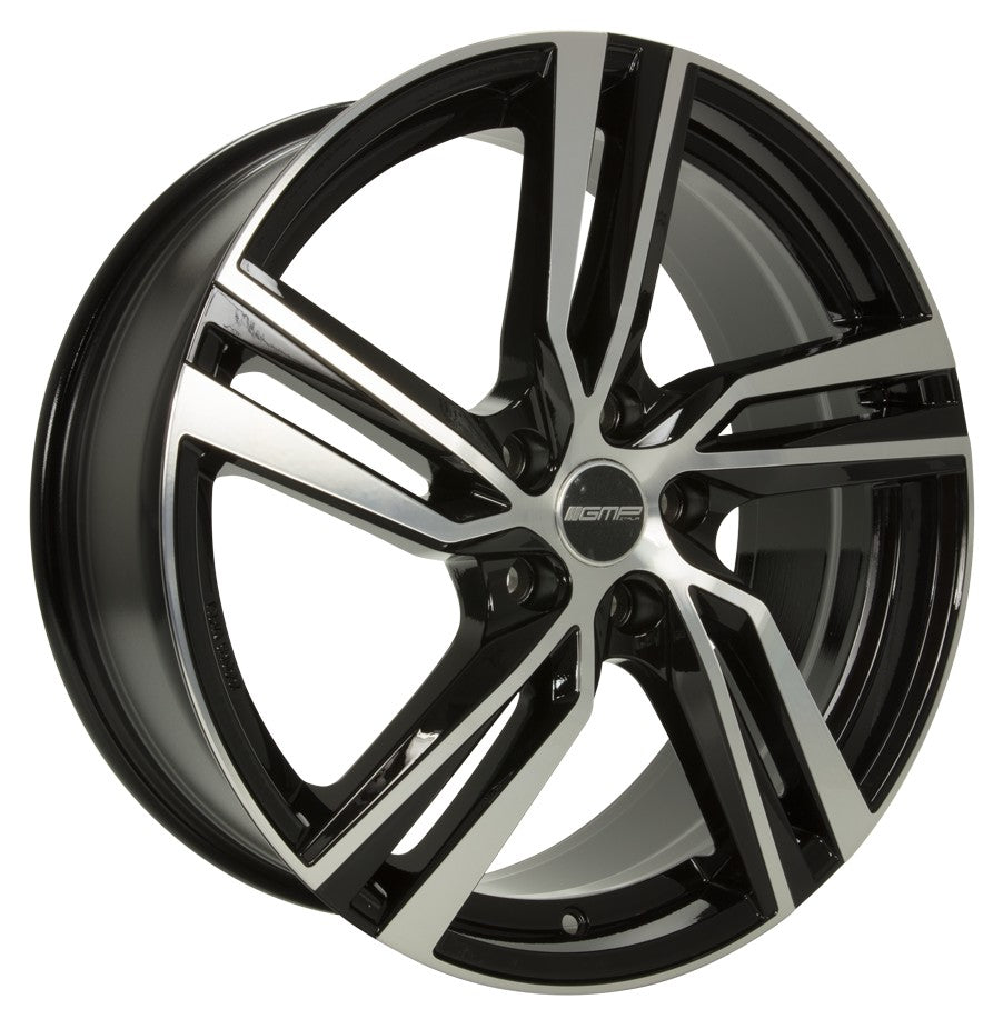 GMP Arcan black polished 8x18 ET25 - LK5/112 ML66.6