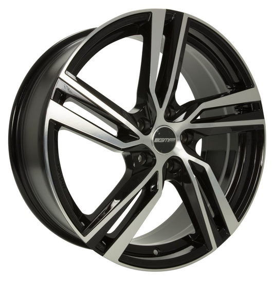 GMP Arcan black polished 8x18 ET25 - LK5/112 ML66.6