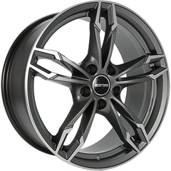 GMP Dea matt anthracite polished Alufelge 8x18 Zoll ET43 LK 5x112 ML66.6
