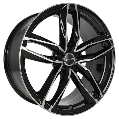 GMP Atom black polished 8x18 ET25 - LK5/112 ML66.5