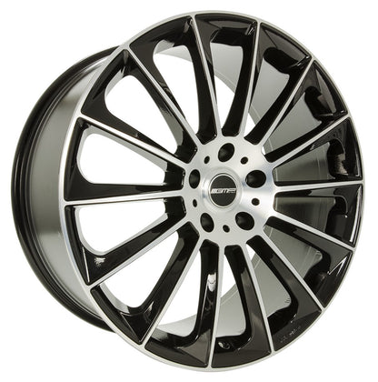 GMP Stellar black polished 8.5x19 ET35 - LK5/112 ML66.6