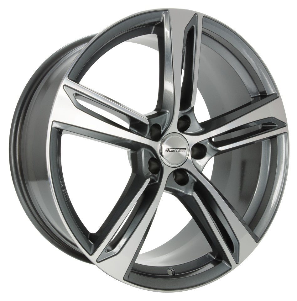 GMP Paky anthracite polished 8.5x20 ET35 - LK5/112 ML66.5