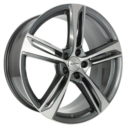 GMP Paky anthracite polished 8.5x20 ET35 - LK5/112 ML66.5