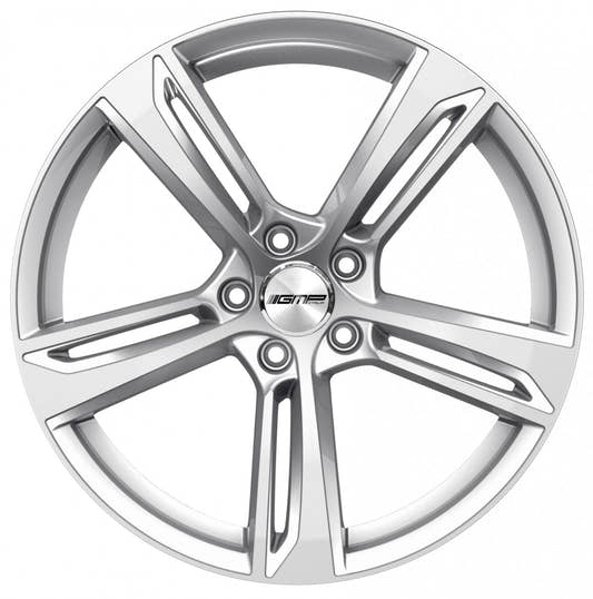 GMP Paky silver Alufelge 8.5x20 Zoll ET48 LK 5x112 ML66.5