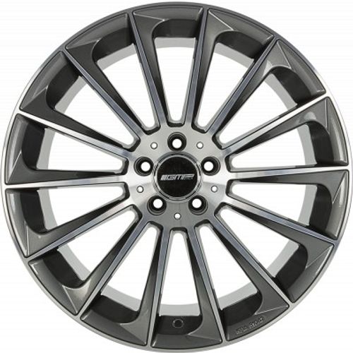 GMP Stellar anthracite diamond Alufelge 8.5x20 Zoll ET35 LK 5x112 ML66.6 – Bild 2
