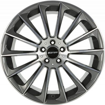 GMP Stellar anthracite diamond Alufelge 8.5x20 Zoll ET35 LK 5x112 ML66.6 – Bild 2