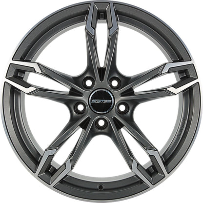 GMP Dea anthracite polished 9x18 ET44 - LK5/112 ML66.6