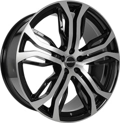 GMP Dynamik black polished Alufelge 9x20 Zoll ET38 LK 5x108 ML63.4