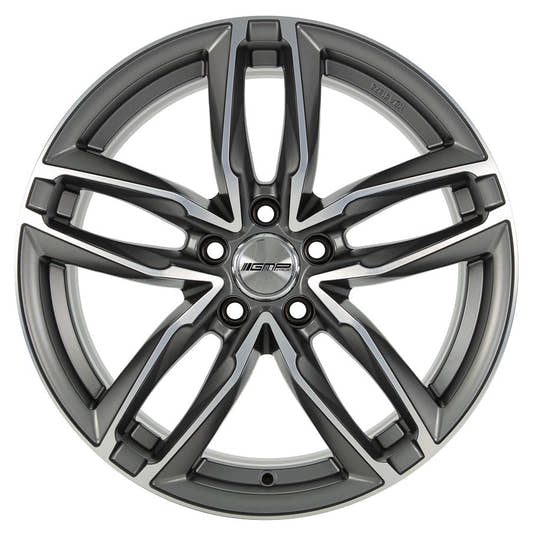 GMP Atom matt anthracite polished Alufelge 9x20 Zoll ET25 LK 5x112 ML66.5