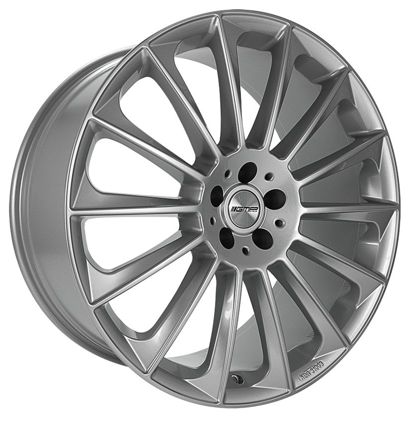 GMP Stellar silver Alufelge 9.5x19 Zoll ET35 LK 5x112 ML66.6