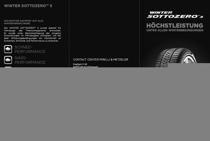 Pirelli Winter Sottozero 3 (MO) XL 3PMSF 275/40 R18 103V