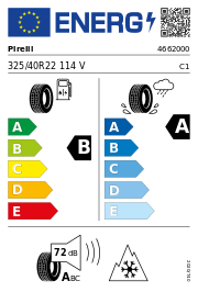 Pirelli P Zero Winter 2 (MO) 3PMSF 325/40 R22 114V