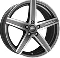 Momo Hyperstar EVO matt anthracite diamond cut Alufelge 8x18 Zoll ET50 LK 5x112 ML72.3