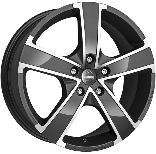 Momo Win Pro EVO glossy anthracite diamond cut 6.5x15 ET40 - LK4/108 ML72.3