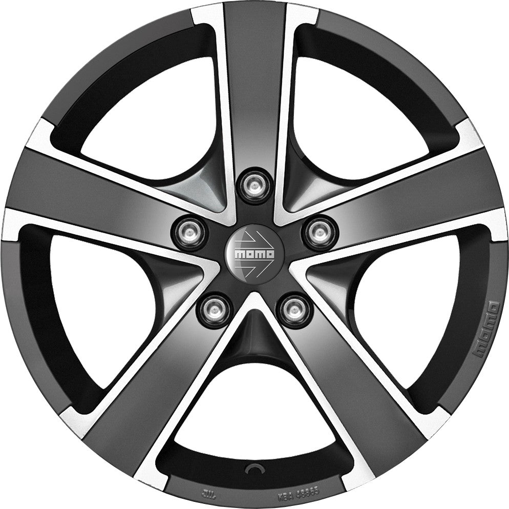 Momo Win Pro EVO glossy anthracite diamond cut 6.5x15 ET40 - LK4/108 ML72.3