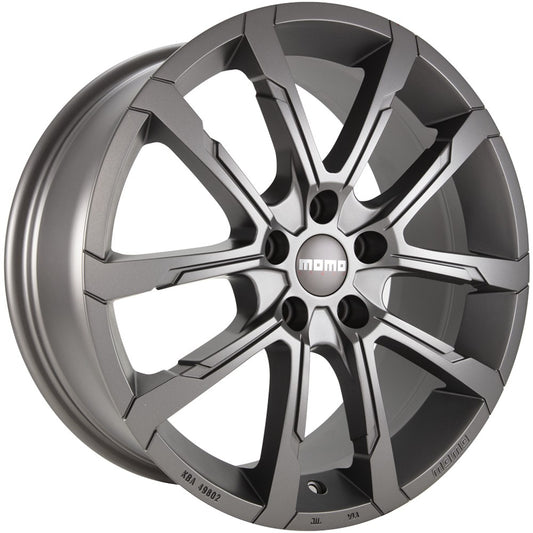 Momo Quantum matt anthracite 8x18 ET48 - LK5/112 ML72.3