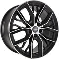 Momo Massimo matt black diamond cut Alufelge 8x18 Zoll ET48 LK 5x112 ML72.3
