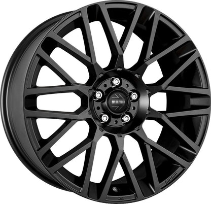 Momo Revenge matt black Alufelge 7x17 Zoll ET45 LK 5x112 ML72.3