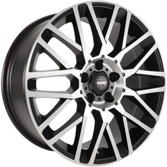 Momo Revenge Evo matt black diamond cut Alufelge 8.5x19 Zoll ET30 LK 5x120 ML79.6