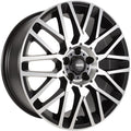Momo Revenge Evo matt black diamond cut Alufelge 8.5x19 Zoll ET45 LK 5x108 ML72.3