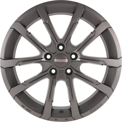 Momo Quantum matt anthracite 9.5x19 ET35 - LK5/112 ML79.6