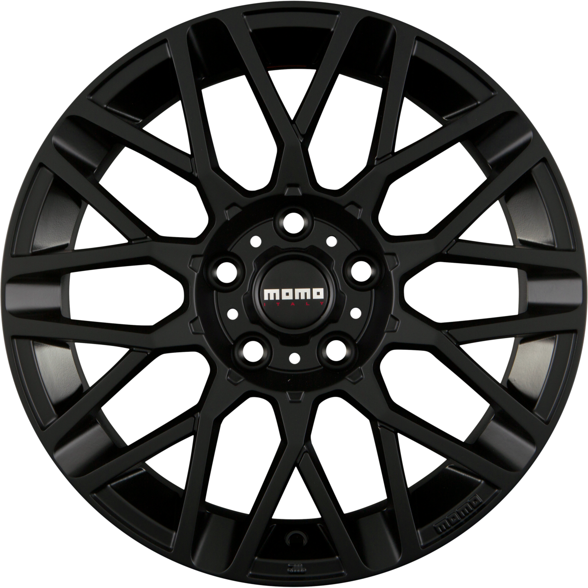 Momo Revenge matt black Alufelge 8.5x19 Zoll ET45 LK 5x114.3 ML72.3 – Bild 5