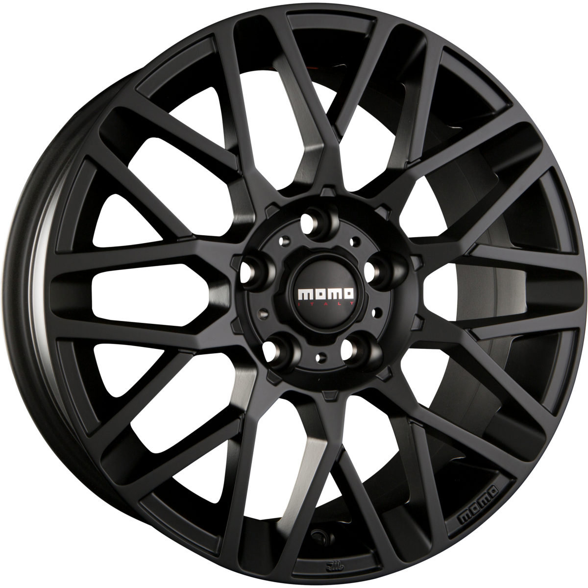 Momo Revenge matt black Alufelge 8.5x19 Zoll ET45 LK 5x114.3 ML72.3 – Bild 6