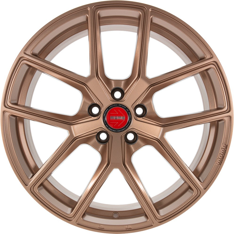 Momo RF01 golden bronze 8.5x19 ET34 - LK5/120 ML72.6