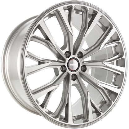 Momo RF02 titan-silver brushed 9x20 ET30 - LK5/120 ML72.6