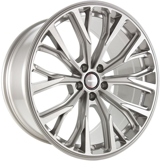 Momo RF02 titan-silver brushed 10x20 ET40 - LK5/112 ML66.6