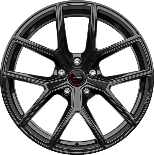 Momo RF01 stardust glossy black 9x20 ET29 - LK5/120 ML72.6