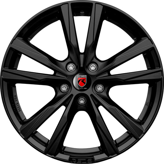 Momo K2 HD black matt 6.5x16 ET40 - LK5/112 ML72.3
