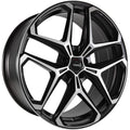Momo RF04 black matt polish Alufelge 10x20 Zoll ET40 LK 5x112 ML66.6