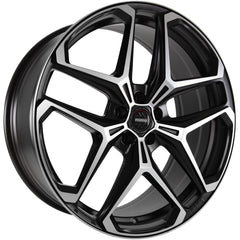 Momo RF04 black matt polish Alufelge 10x20 Zoll ET40 LK 5x112 ML66.6