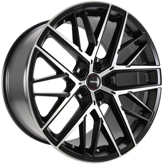 Momo RFX01 black matt polish 10x21 ET45 - LK5/130 ML71.5