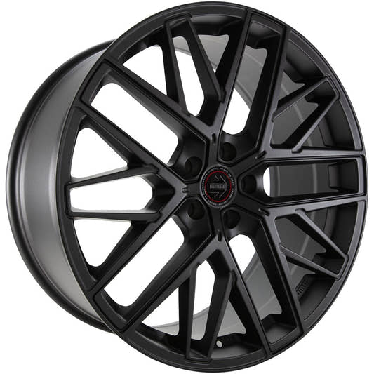 Momo RFX01 sandblast black 11.5x22 ET38 - LK5/120 ML74.1
