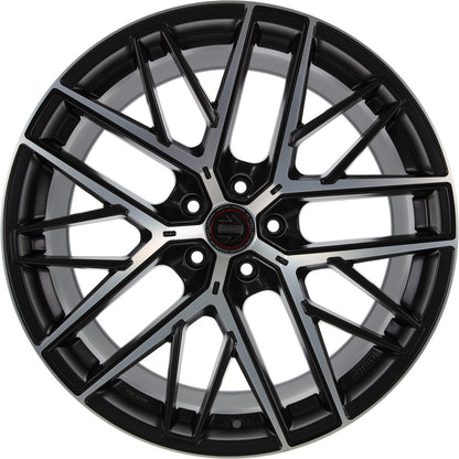 Momo RFX01 black matt polish 9.5x21 ET25 - LK5/112 ML66.6