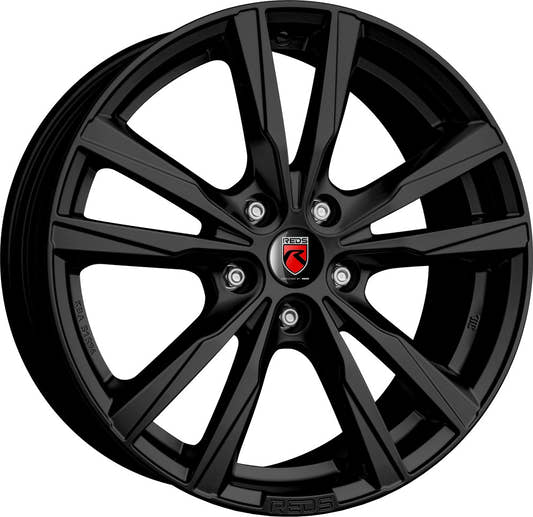 Momo K2 HD black matt 6.5x16 ET40 - LK5/108 ML72.3