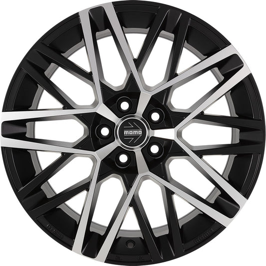 Momo Avenger black matt polish 8x18 ET30 - LK5/112 ML72.3