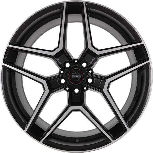 Momo RF06 black matt polish 9x20 ET26 - LK5/112 ML66.6