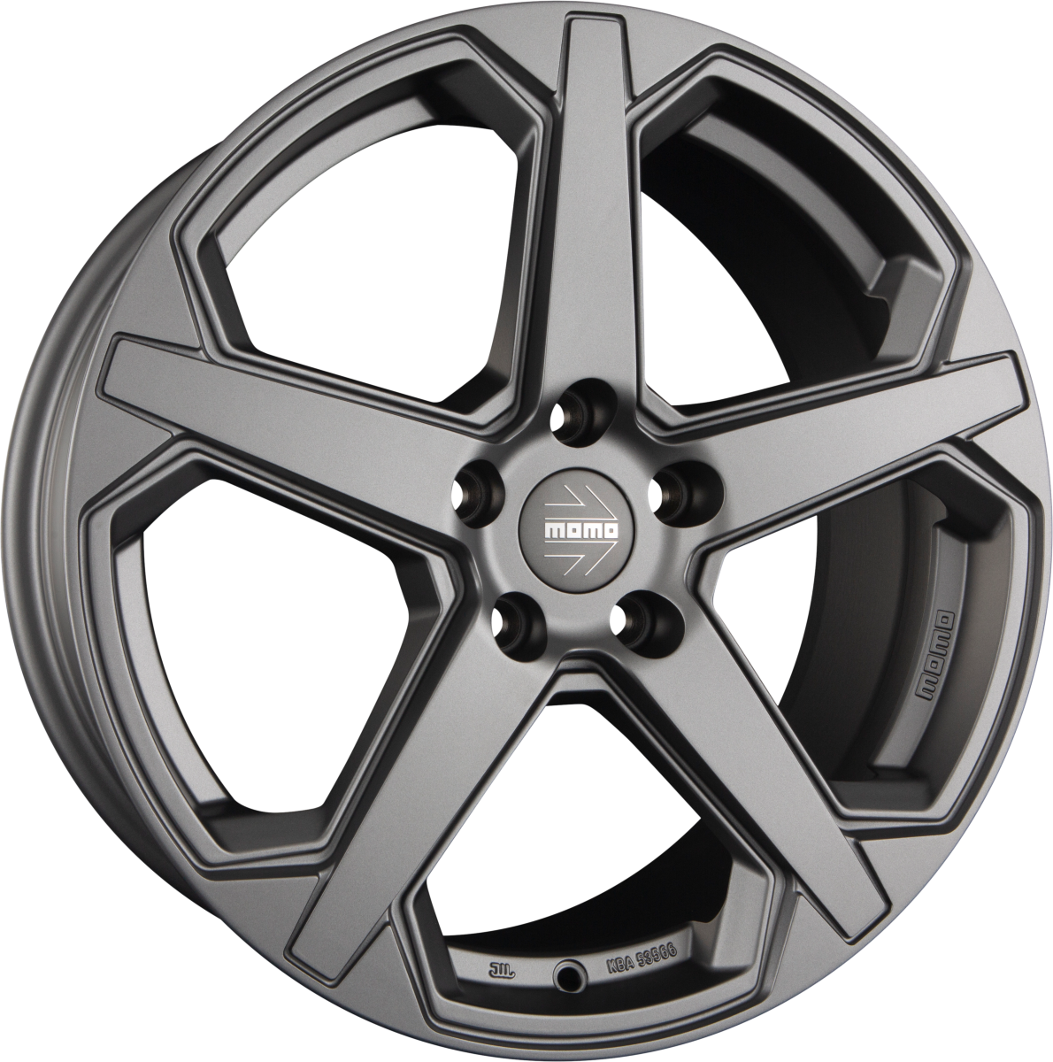 Momo Star EVO anthracite matt Alufelge 8x18 Zoll ET45 LK 5x112 ML72.3 – Bild 4