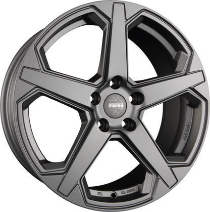 Momo Star EVO anthracite matt Alufelge 8x18 Zoll ET45 LK 5x112 ML72.3 – Bild 4