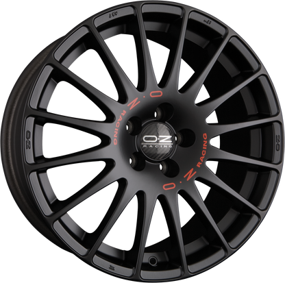 OZ Superturismo GT mattschwarz Alufelge 7.5x17 Zoll ET50 LK 5x114.3 ML75 – Bild 6
