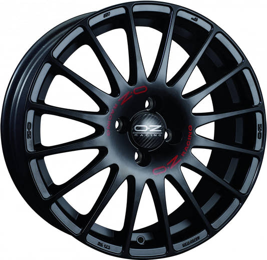 OZ Superturismo GT mattschwarz 7x18 ET42 - LK4/100 ML68