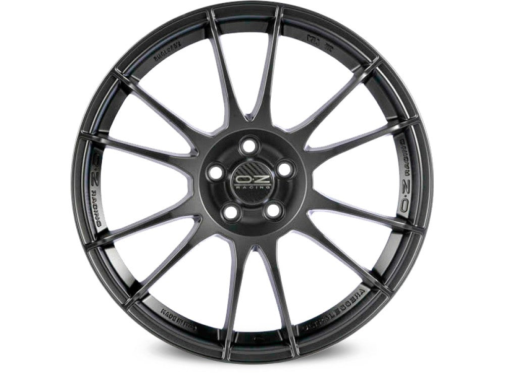 OZ Ultraleggera matt graphite 8x18 ET35 - LK5/112 ML75