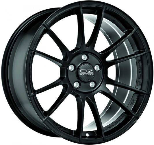 OZ Ultraleggera matt black 9x18 ET55 - LK5/114.3 ML75