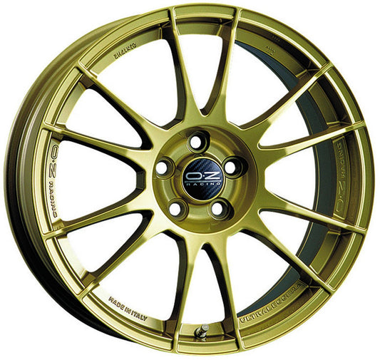 OZ Ultraleggera race gold 7.5x17 ET48 - LK5/100 ML68