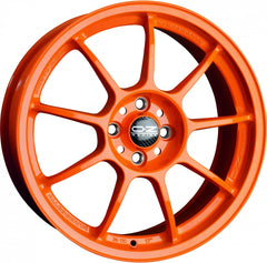 OZ Alleggerita HLT orange Alufelge 7x17 Zoll ET37 LK 4x100 ML68