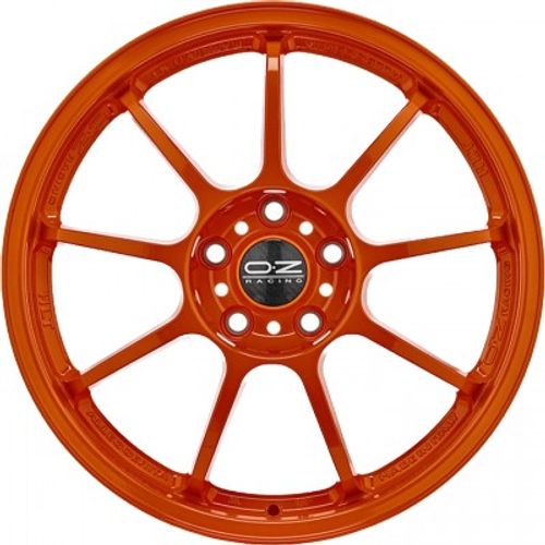 OZ Alleggerita HLT orange Alufelge 7x17 Zoll ET37 LK 4x100 ML68 – Bild 2